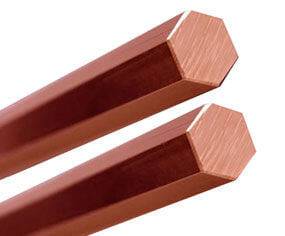 Copper Hex Bar
